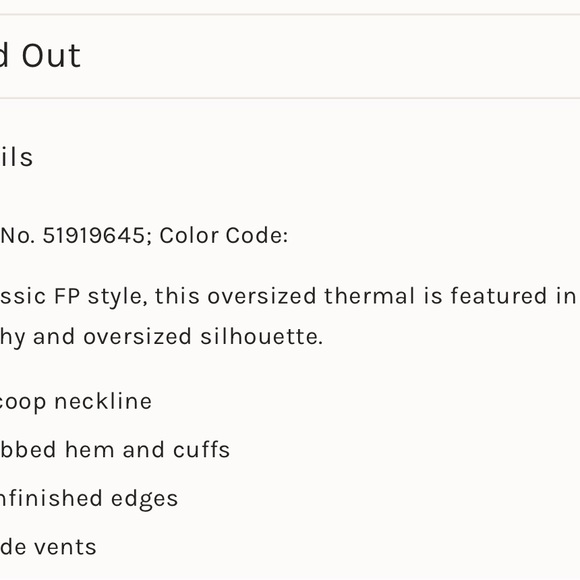 We The Free/ Free People North Shore Thermal 🦩HP🌴 - Picture 3 of 8